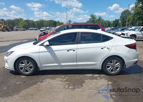 2019 Hyundai Elantra Sel from USA, damaged, VIN 5NPD84LF4KH475223